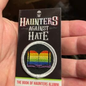 Hauters against hate badge