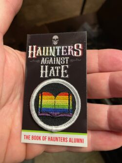 Hauters against hate badge