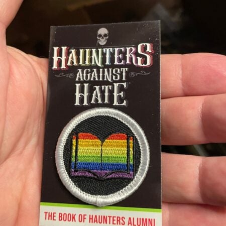 Hauters against hate badge
