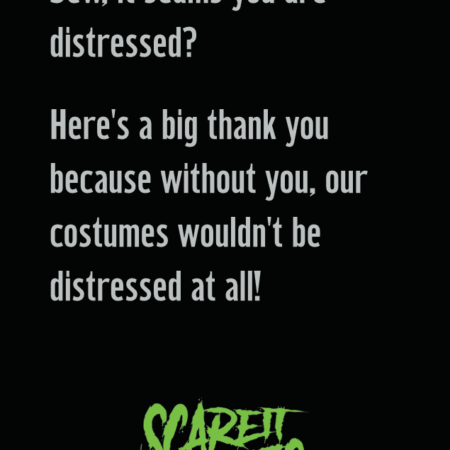 Costume Crew merit badge for haunted attractions