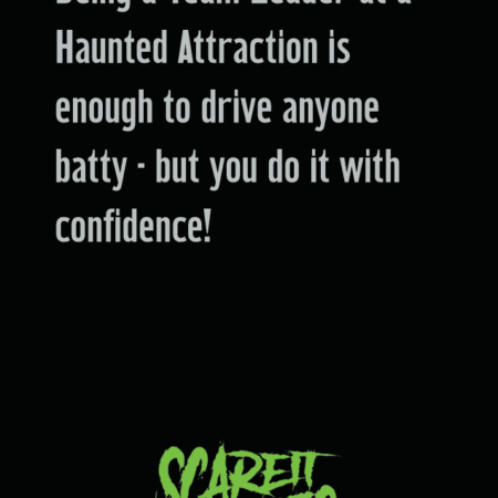 Team Leader: Merit badge for haunted house team leader