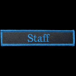 Haunt Staff Name Badge