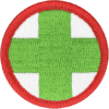 First Aid merit badge award for haunted houses