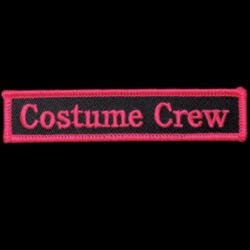 Costume Crew Name Badge