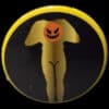 Best actor in a haunted house award button
