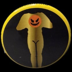 Best actor in a haunted house award button