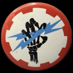 haunted house tech button