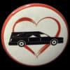 I love hearses button