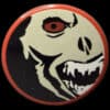 scariest character in a haunted house button