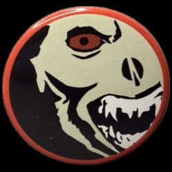 scariest character in a haunted house button